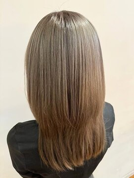 イーストハムヘッドショップ(EAST HAM head shop) デザインカット/くらげヘア/ウルフ/セミロング/アッシュブラウン