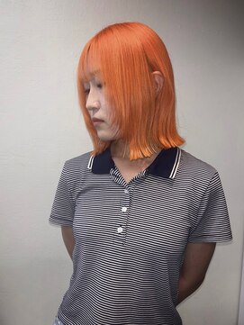 ベル(BEL) 【ハイトーンカラー】ペールオレンジ