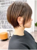 似合わせカット30代40代50代ショートボブくびれレイヤーカット
