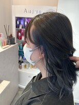 アヴァンス 広島本通店(AVANCE.)&nbsp;インナーカラー× サファイアカラー