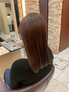 ルページ 千葉(lpage) 髪質改善/顔周りレイヤーカット/グレージュ[千葉/千葉駅]