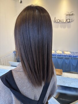 髪質改善ストレート