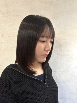 フェイバー 警固店(FAVOR) レイヤーも映える地毛風髪質改善ストレート★