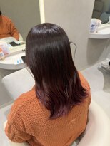 アプリ 南浦和(appri)&nbsp;グラデーションカラーピンク セミロング 南浦和 27