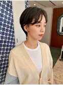 ナチュラルなショート