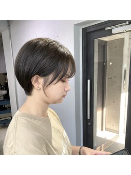 ロク 高田馬場(lok) 手櫛でまとまるショートボブ1【lok高田馬場】