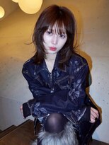 ラッドルーム(LAD ROOM.)&nbsp;レイヤーカット/ウルフカット/ハッシュカット/ボルドーブラウン