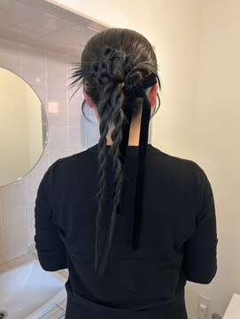 ニール 名古屋 伏見 丸の内(NEELU) 【NEELU_miu】カチモリヘアアレンジ