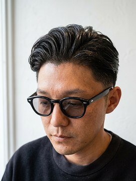 ワンワンオー バーバーショップ 長浜店(@110 BARBER SHOP) クラシック・サイドパート