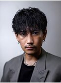 men's hair/波巻きツイストスパイラル/ニュアンスパーマ