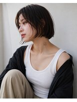 ドロップ(drop)&nbsp;抜け感たっぷり◎大人の切りっぱなしボブ