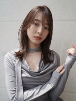 ヴィサージュ ギンザ VISAGE GINZA&nbsp;透明感ブラウン×レイヤーミディ×シースルーバング