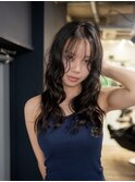 ナチュラルレイヤー×ブルーブラック