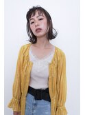 【MAULOA】外ハネゆるパーマ・小顔ボブ・サファリスタイル