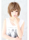 ハイトーンカラー小顔センシュアルショート