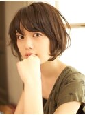 【BEKKU 】ゆるふわソフトカールの大人ショートボブ☆