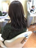 毛先だけ少し軽めロングボブ