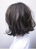 くせ毛風外ハネボブ