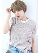オーロ 武庫之荘店(ORO) 20代30代40代ペールベージュ・クールショート・くびれヘア