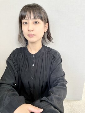 サロンプレッジエビノマル(salon PLEDGE ebinomaru) くすみ系カラー×インナーカラー