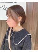 ホワイトベージュヘムライト☆