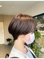 ピークス 千葉店(Peaks)&nbsp;スッキリ可愛い♪マニッシュショート