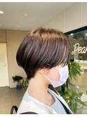 スッキリ可愛い♪マニッシュショート