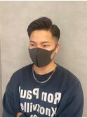 バーバー刈り上げカットスキンフェードサイドパート【新大阪】