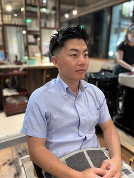 リバレッジ 広尾(Leverage) スキンフェードスタイル