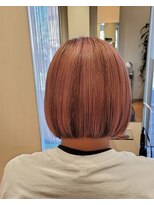 ヘアーアンドメイク ペリドット(hair&make Peridot)&nbsp;ハイトーンカラー/カッパーピンク/30代/40代/50代/60代