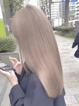 ペレ 渋谷(PELE) K251_ミルクティーベージュ ブリーチ2回~