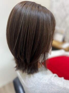 ヘアーカルチャー 小倉台店 HAIR CULTURE 髪質改善カラー_白髪ぼかしハイライト