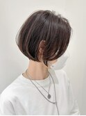 丸みショートボブ