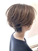 アトリエマイ 西新井東口店(MAI) 大人可愛い小顔ショート/くびれショート/ベージュカラー