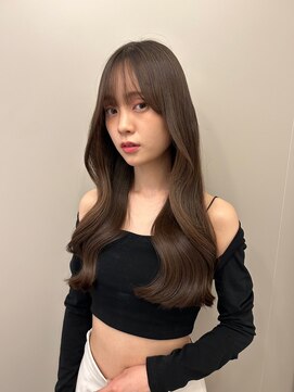 ボタン ハカタ(VOTAN hakata) 【柿本真優】韓国ヘア/ワンホンヘア/チョコレートカラー