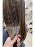 髪質改善カラー/白髪ぼかしハイライト