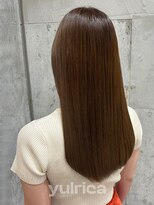 ユルリカ 新宿店(yulrica) ハニーブラウン×サラ艶髪_Y20231007/新宿/似合わせカット