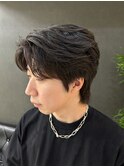 【透け感◎】韓国風センターパート