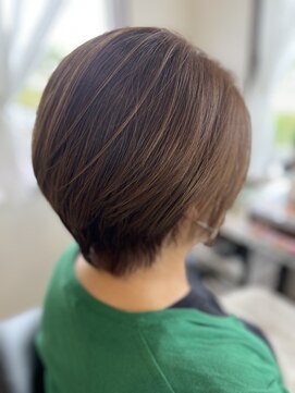 コア フィール ア デイ(COIFFURE A DAY) 【耳掛けショートヘア】M3D髪質改善トリートメント
