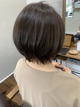 ライフ 住道店(Lyfe) オリーブベージュウエットヘア_ボブショートレイヤーカット_72