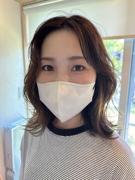 エイチビーケイヘアーデザイン(HbK hair design) ミディアムボブ