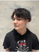 大人メンズパーマ