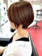 ディーボーイリタ 光の森(D-BOY Lita)の写真/圧倒的人気を誇るショートヘアは、骨格や髪質を見極めてカットしてくれるから、朝のスタイリングも楽々♪
