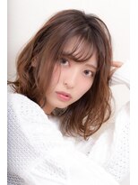 ヘアーズベリー 近鉄八尾店(hairs BERRY) ★小顔前髪イメチェンくびレイヤーカットアンブレラカラー透明感