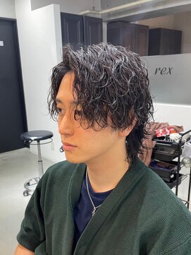 ハーツ バイ レックス 中野(HEARTS by rex) スペインカール/ニュアンスパーマ/韓国マッシュ[中野駅]