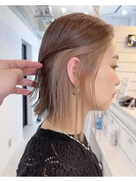 エイム(AiM)&nbsp;イヤリングカラー/ベージュ/インナーカラー