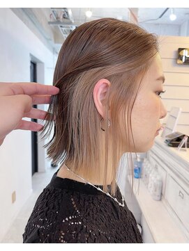 エイム(AiM) イヤリングカラー/ベージュ/インナーカラー