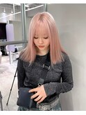 くすみピンク