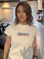 ヒカリス 中崎店(HIKARIS)&nbsp;ベージュカラー/ボブ/大阪梅田/ミルクティーベージュ/中崎町