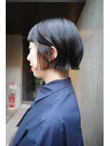 カシ 中目黒(CASI)&nbsp;デザインカラー/ポイントカラー/ミニボブ/ショートヘア/中目黒